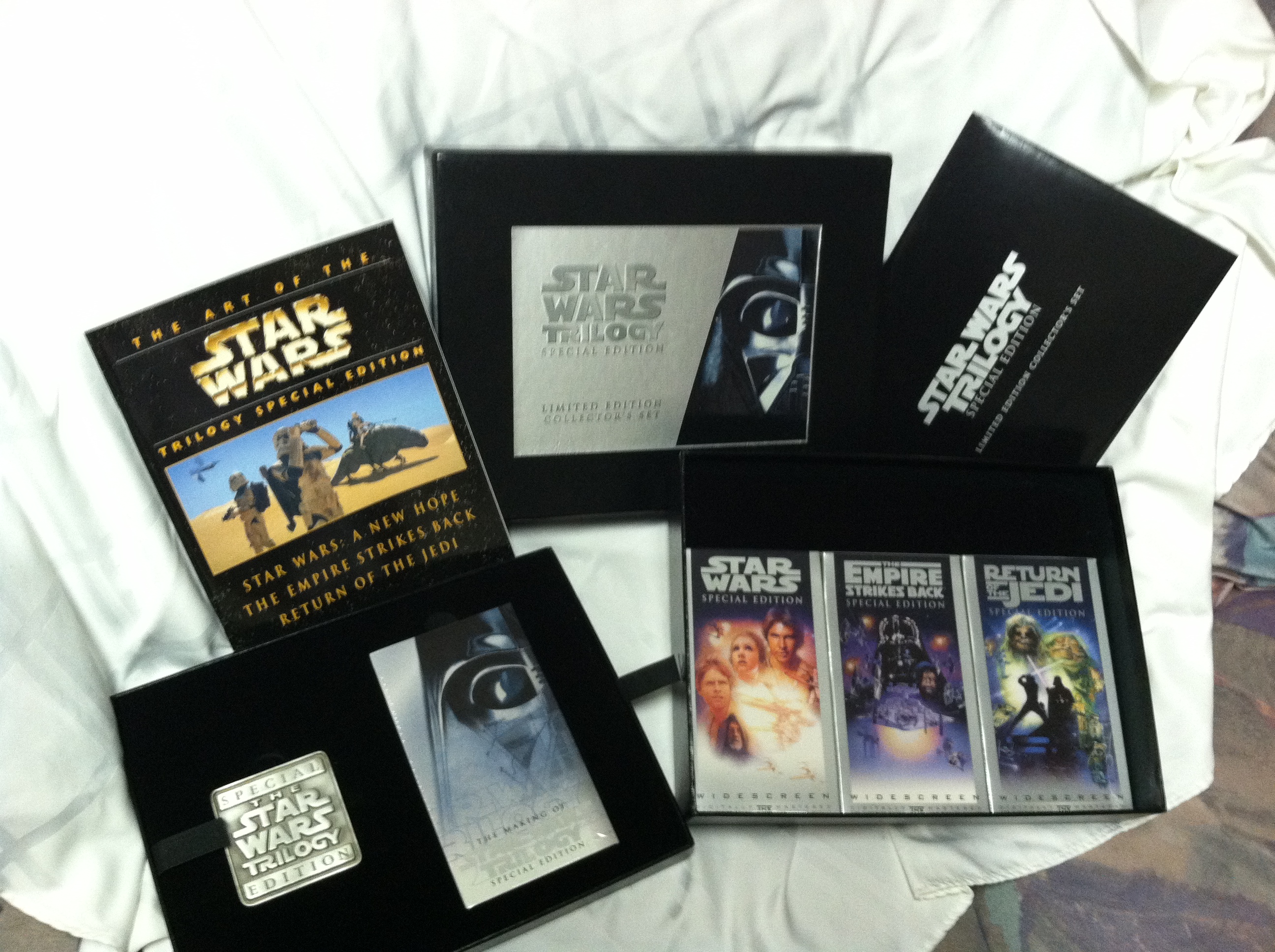 star wars trilogy collector's edition book